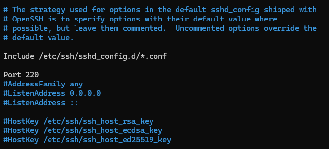 Настройка SSH Linux